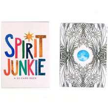 Soul Seeker Spirit Tarot Cards Deck Mini Tarot-Style Cards For Beginners Fortune Telling Future - trắng - Xem 3