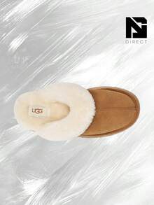 UGG Disquette Slipper Chestnut (Women's)- Women's Cozy Indoor-Outdoor & Snow Day Wear Shoes With Cloud-Level Comfort, Low-Profile Casual Design For Autumn Winter-Easter Gift– Snow Boots-1122550 CHE - 栗 - 查看 4