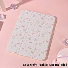 1 Peça Capa Protetora com Slot para Caneta, Suporte Magnético Multi-Ângulo com Modo Dormir/Despertar Automático, Capa de Tablet Kawaii Compatível com Pro/Air/Compatível com Samsung Galaxy A9/S9/S7/S10+/Compatível com XIAOMI Pad/5/6/7 - Multicolorido - Visão 9