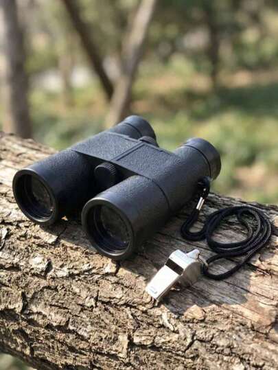 6x35 Taşınabilir Açık Hava Dürbünü, Yüksek Çözünürlüklü Siyah Dürbün, Sabit Odaklı Plastik, Avcılık Malzemesi, Kamp ve Seyahat İçin Vazgeçilmez