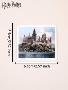 Bộ 100 miếng dán vinyl trang trí chủ đề Harry Potter chính hãng Warner Bros, chống thấm nước, không để lại cặn, dễ bóc, thích hợp làm quà tặng sinh nhật, dành cho sổ lưu niệm. Sản phẩm có hình nhân vật hoạt hình, chống nước, không để lại cặn, dễ bóc. - CT-HP017-6 - Xem 4