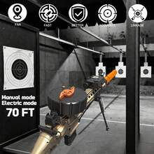 QICOOCIQ SCR Gel Water Ball Blaster,For Outdoor Activities Game Party.2MODE:Hand Movement And Electric Full Auto (Without Water Beads) - 棕色 - 查看 4