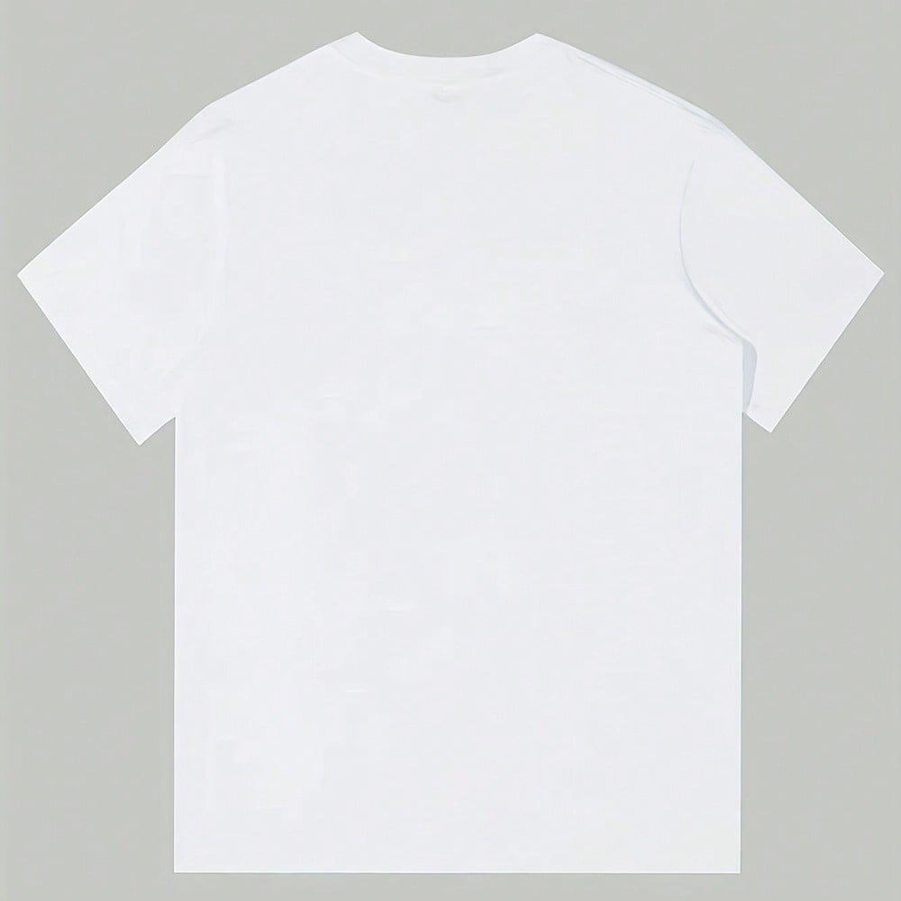 ‘ Semi-Sheer Short-Sleeve Round Neck T-Shirt – Casual Blouse, -Line Regular Fit, Machine Washable Top For Layering & Casual Attire – – Versatile Wardrobe Essential (Stock Available) – In Stock!