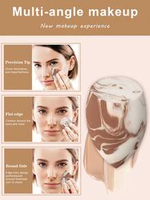 44pcs/7pcs/1pc Complete Makeup Brush Set Includes 20 Soft Makeup Brushes-Such As Translucent Powder Brush, Blush Brush, Contour Brush, Highlighter Brush, Foundation Brush, Nose Contour Brush, Eyeshadow Brush, Eyebrow Brush, Lip Brush, And Detail Brush-Plus 1 Travel-Friendly Waterproof Makeup Bag - Multicolor - View 9