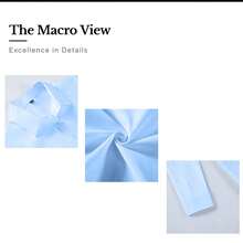 Women's Blue Long Sleeve Non-Sheer Design Breathable Comfort Button Down Blouse Business Casual Women Outfits Work Blouse Office Outfits Teacher Outfits Camisas Para Mujer Work Shirts - 藍色 - 查看 6