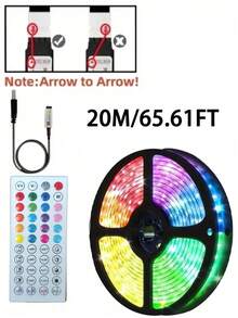 Lampu Strip LED USB 1m-30m, Lampu Strip LED dengan Kontrol Jarak Jauh Inframerah 44 Tombol, Lampu Strip LED RGB Pintar 32,8 kaki, Mendukung Kontrol Aplikasi, Pengaturan Timer, dan Mode Musik. Cocok untuk Kamar Tidur, Komputer, Lemari, dll. Lampu Dekoratif LED, Sempurna untuk Pesta Ulang Tahun, Perayaan Liburan, dan Hadiah Natal, Dekorasi Rumah, Kamar Tidur, Ruang Tamu, Rumah, Natal, Pesta, Pernikahan, Dekorasi Natal - cahaya polikromatik - View 15
