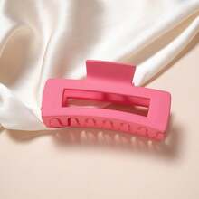 Square Matte Hair Claw Clip Large Non Slip Shark Clip Strong Hold For Heavy Thick Hair Aesthetic Preppy Hair Accessory For Women Girls Jumbo Frosted Rectangular Hair Clamp Effortless Updo Viral Style Hair Piece Elegant Matte Pink Hair Barrette For Long Curly Hair Lightweight Durable Hair Grip For Washing Face Makeup Workout Gym Yoga Sports Travel Office Daily Wear Minimalist French Style Hair Decor High Quality Resin Material Stylish Hair Fastener Gift For Bestie Mom Sister Daughter  Hair Styling Tool Sophisticated Look Secure Grip No Pull Hair Fastener Pretty Pastel Hair Accessory Essential For Morning Routine Modern Hair Catcher Versatile Hair Clasp For All Occasions Party Wedding Bridesmaid Gift Chic Headpiece For Teens Students Professionals Easy Hair Management Sleek Design Hair Ornament High Tension Spring For Secure Hold Beautiful Styling Solution Every Day Use Comfortable Fit - 11cm Blue Rabbit Fur - View 9