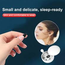 Invisible Sleep Earphones - Ultra Thin In Ear Sports Wireless Bluetooth Earphones With 3D Stereo, Low Latency, Dual Noise Reduction, And Sleep/Game Modes - màu đen - Xem 2