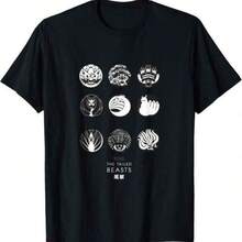 Men T-Shirts - 黑色 - 查看 8