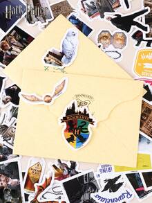 Bộ 100 miếng dán vinyl trang trí chủ đề Harry Potter chính hãng Warner Bros, chống thấm nước, không để lại cặn, dễ bóc, thích hợp làm quà tặng sinh nhật, dành cho sổ lưu niệm. Sản phẩm có hình nhân vật hoạt hình, chống nước, không để lại cặn, dễ bóc. - CT-HP017-6 - Xem 7