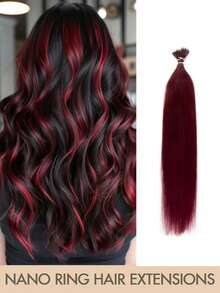 Tóc nối nano hạt 12-22 inch, kẹp tóc nano vô hình giúp tăng chiều dài hoặc độ dày, phù hợp cho nhiều dịp khác nhau. - Nhiều màu - Xem 44