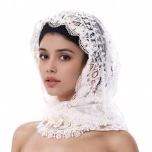 Fashion Handmade Shawl Scarf Headscarf Internet Celebrity Shawl Lace Headband Fringed Heavy Workmanship - Multicolor - View 3