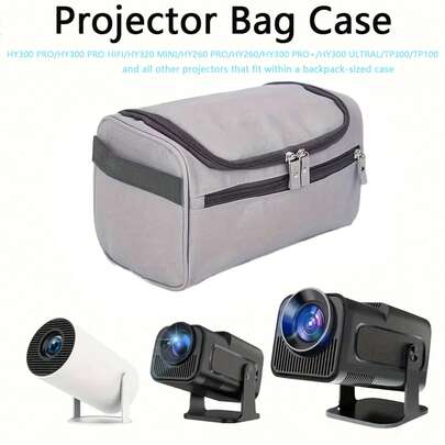 VELEC 4-Season Portable Protective Case Travel Bag For Magcubic HY300 Pro Projector, HY320, HY320mini, HY300 PRO HIFI, HY260 PRO, HY260, HY300 PRO+, HY300 ULTRAL, TP300, TP100, And Other Projector Models. Men's Toiletry Bag, Travel Shaving Kit Set, Shower Bathroom Essentials Pouch, Multifunctional Storage Travel Bag
