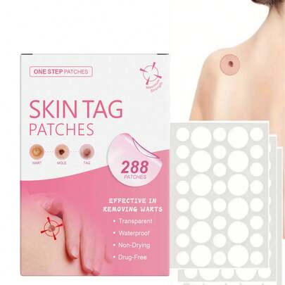 288pcs Transparent Care Patches, Used For Covering And Concealing, Breathable And Comfortable