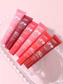 Son dưỡng môi dạng lỏng có màu USHAS, dạng tuýp, dưỡng ẩm, tạo hiệu ứng trang điểm như gương, chống thấm nước, màu lâu trôi, tông màu môi tự nhiên, sản phẩm thiết yếu cho kiểu trang điểm tự nhiên. - #06 - Xem 7