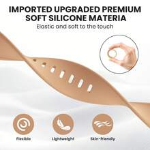 10pcs Soft Silicone Sport Watch Bands Compatible With Apple Watch 38mm 40mm 41mm 42mm 44mm 45mm 46mm 49mm, Suitable For Men And Women, Fit For Watch Series 10 SE 9 8 7 6 5 4 3 Ultra - Multicolor - View 4