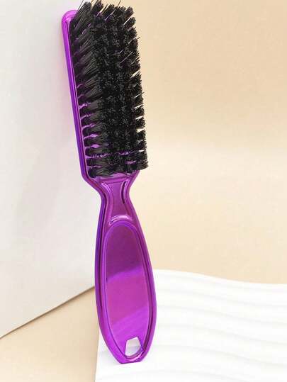 1pc Gold-Plated Hair Trimming Brush, 5.71 Inches