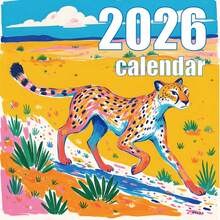 GDTME Lịch năm 2026, lịch treo tường giấy dày, có thể dùng để lên kế hoạch hàng tháng và hàng tuần, văn phòng phẩm, đồ dùng văn phòng, trang trí tường, món quà lý tưởng cho năm mới, tựu trường, Giáng sinh. - Lịch Mặt Trăng - Xem 17