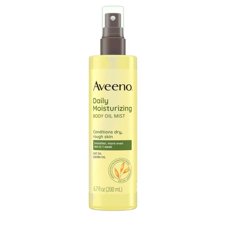 Oat & Jojoba Oil Body Mist For Dry Skin, Lightweight Non-Greasy Spray, 6.7 Fl Oz - Apple - 查看 1