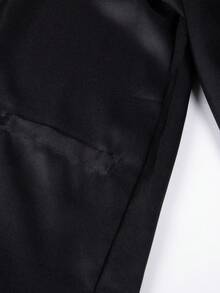 Trang phục tù nhân dành cho người lớn, bộ đồ tù nhân liền thân. - màu đen - Xem 4