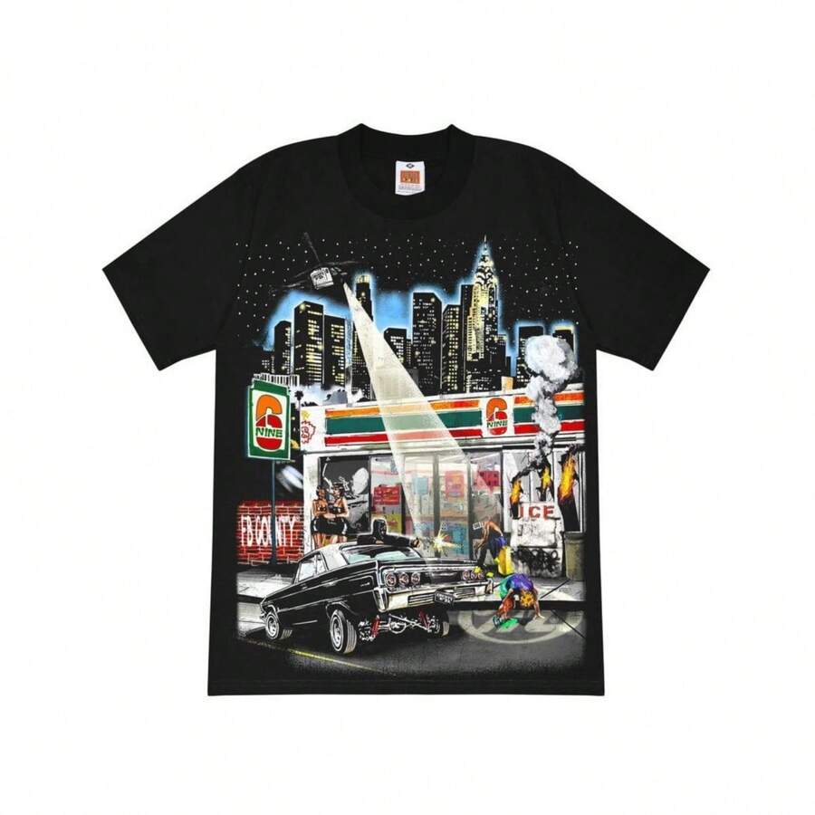 Koszulki męskie - Czarne - Zobacz 1