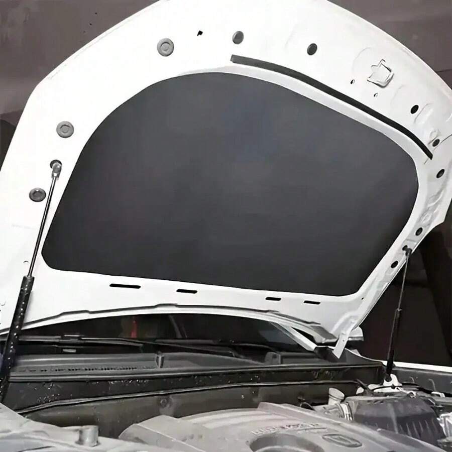 Automotor Hitzeschutz, Geräuschdämmung Pad, professionelle Geräuschreduzierung Hitzeschutz Matte, kontrolliert effektiv hohe Temperaturen, einfache Montage Auto Zubehör, erhöht Fahrkomfort - A - Übersicht 1