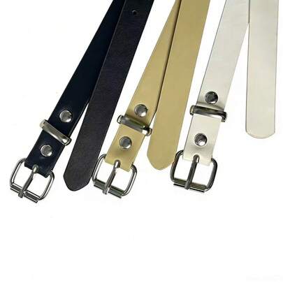 女士休闲百搭纯色腰带