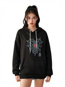 Men Outdoor Hoodies & Sweatshirts - Black - View 7