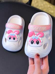 Kids Cartoon Cute Casual Beach Sandals, Summer New Arrival - White - View 3