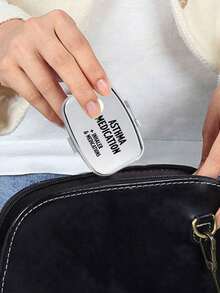 Kotak Obat Motif Pil, Kotak Obat Motif Huruf Pil, Kompartemen Penyimpanan Obat Portabel, Kotak Penyimpanan Logam Mini, Kotak Perhiasan dan Obat Portabel, Hadiah Kreatif yang Dipersonalisasi, Motif Dasi Kupu-kupu, Topi Perawat, Motif Botol Obat, Cocok untuk Perjalanan, Aktivitas Luar Ruangan, Tas, Saku, Dapat Digunakan untuk Hadiah Pernikahan, Hadiah dan Dekorasi Resepsi, Kotak Penyimpanan Perjalanan Dekoratif Unik, Hadiah Hari Ibu, Hadiah untuk Teman, Hadiah untuk Perawat - MultiWarna - View 2