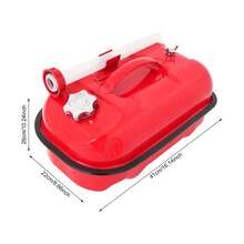 SHIOUCY 10L/2.2 Gallons Red Fuel Tank, Portable Fuel Tank, Fuel Can With Fueling Pipe - 10L Fuel Tank - 查看 2