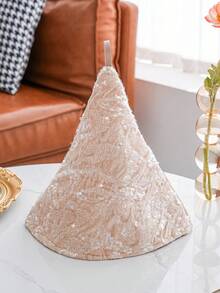 1个保暖羊毛茶壶套，甜点托盘套 - 香檳色 - 查看 5