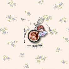 Hearts2/Hearts Keychain Pendant, Choi Ji-Woo, Lu Wei-Na, A-NA Keychain Accessory - Multicolor - View 3