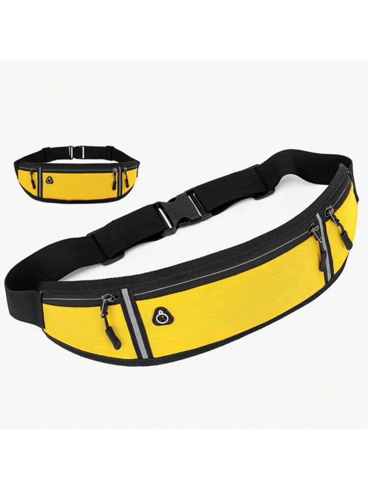 [Professional Running Belt] Running Waist Bag | Professional Sports Belt Pouch Mobile Phone Case Men Women Hidden Gym SportsBags Waist Pack - Multicolor - View 5