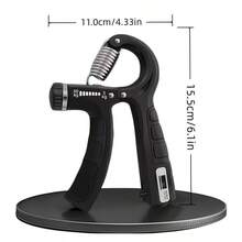 R-Shaped Spring Grip Strengthener, Professional Wrist Strength & Arm Muscle Finger Rehabilitation Training Fitness Equipment - Multicolor - View 5