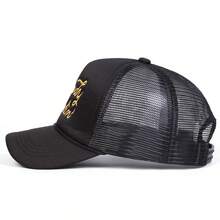 1顶男士“Howdy Darlim”卡车帽，个性化字母刺绣棒球帽，休闲街头时尚帽，适合春季、秋季、旅行、海滩穿着 - 彩色 - 查看 9