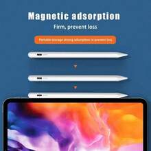 白色触控笔，通用触控笔，适用于安卓、iOS、Windows系统，电容式触控笔，兼容苹果铅笔、华为、三星、小米等手机，春季礼物 - 彩色 - 查看 5