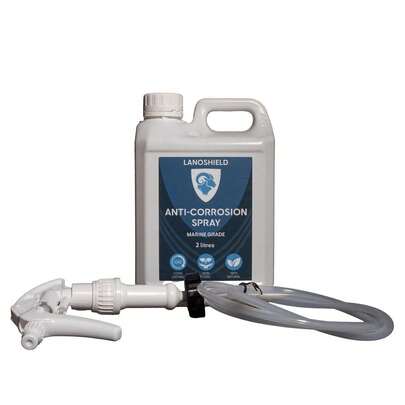Lanoshield Marine Grade 2 Litre Anti Corrosion Kit With Spray And Hose