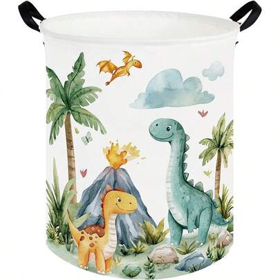 Cesta de lavandería y organizador de cesta para bebé, caja de almacenamiento de juguetes de uso múltiple para la guardería y las habitaciones de los niños, accesorio de decoración de habitación con tejido resistente, asas ligeras, organizador versátil para ropa, pañales, libros, juguetes de peluche y talla grande, canasta de regalo del Día de la Madre para mamás, regalo ideal para nuevos padres y organización del hogar, ahorro de espacio y portátil