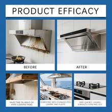 厨房炉灶及抽油烟机清洁剂，去除油渍和污垢，日常清洁喷雾 - 液體 - 查看 9