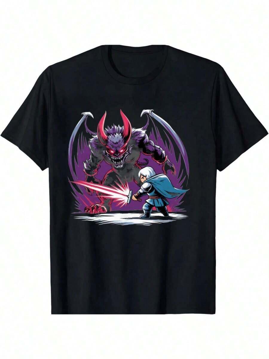Men T-Shirts - Black - View 1