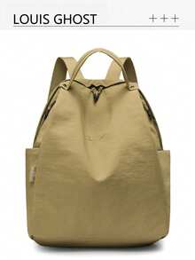 Daily Backpack | Comprehensive Multi-Pocket Storage System For Travel Aesthetics * Comfortable Wide Strap Design, Unlocking Absolute Visual Equipment For Daily, Commuting And Short-Distance Travel. The Entire Series Is Equipped With Adjustable Wide Straps/Mesh Back Straps Top Handle/Dual Handles - Multicolor - View 14