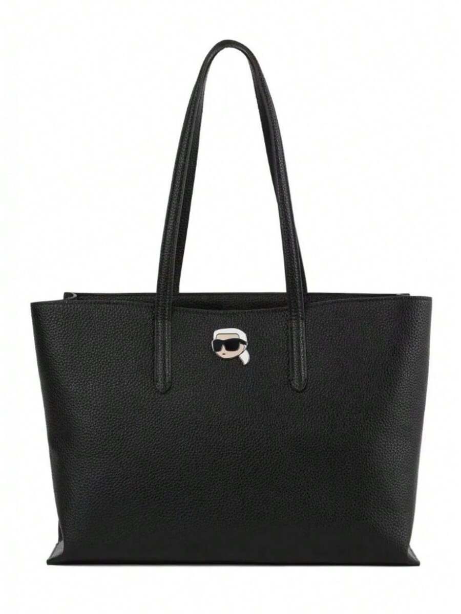 Men Tote Bags - Black - View 1