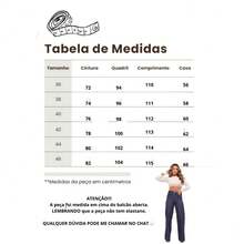 Calça Jeans Feminina Wide Leg Pantalona Escura cor jeans Cintura Alta 100% Algodão Premium - ESCURA - Visão 4