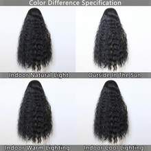 ZigZag Hair 30 Inch Loose Wave Platinum Blonde #613 Synthetic Lace Front Wig, Long Curly Synthetic Wig, Pre-Trimmed Heat Resistant Hair Wig - Multicolor - View 6