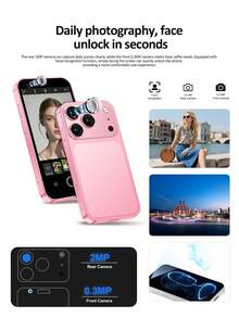 SERVO 18SE Mini Smartphone, Android 8.1, 2GB+16GB, Dual SIM, 3.0" Display, Dual Camera, MTK6580 3G WCDMA, Lightweight Compact Smartphone - Silver - View 6