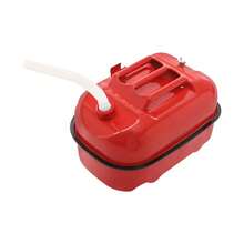 SHIOUCY 20L/4.4 Gallons Fuel Container, Red Portable Fuel Tank, Fuel Can With Fueling Pipe - Red - View 5