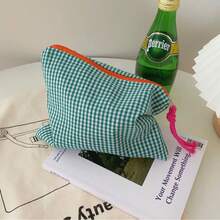 Rustic Floral Cosmetic Bag Organizer, Zipper Pen Pouch & Coin Purse - Multi-Use Travel Toiletry Bag - Multicolor - View 3