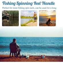 Fishing Reel Rotary Knob Power Handle, Fishing Spinning Reel Handle For Fishing Handle Replacement Parts - / - View 6