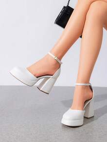 Women Pumps - White - View 4